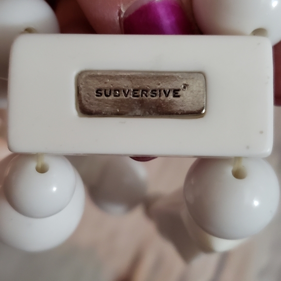 Subversive Mod/ Retro Stretch Bracelet - Picture 4 of 4